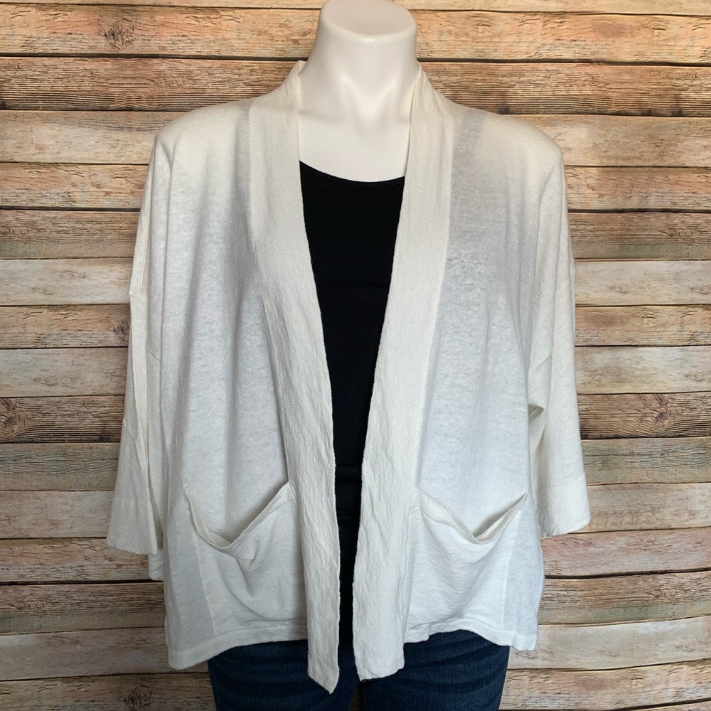 Eileen Fisher short cardigan
